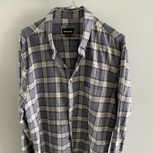 Barney Cools plaid shirt